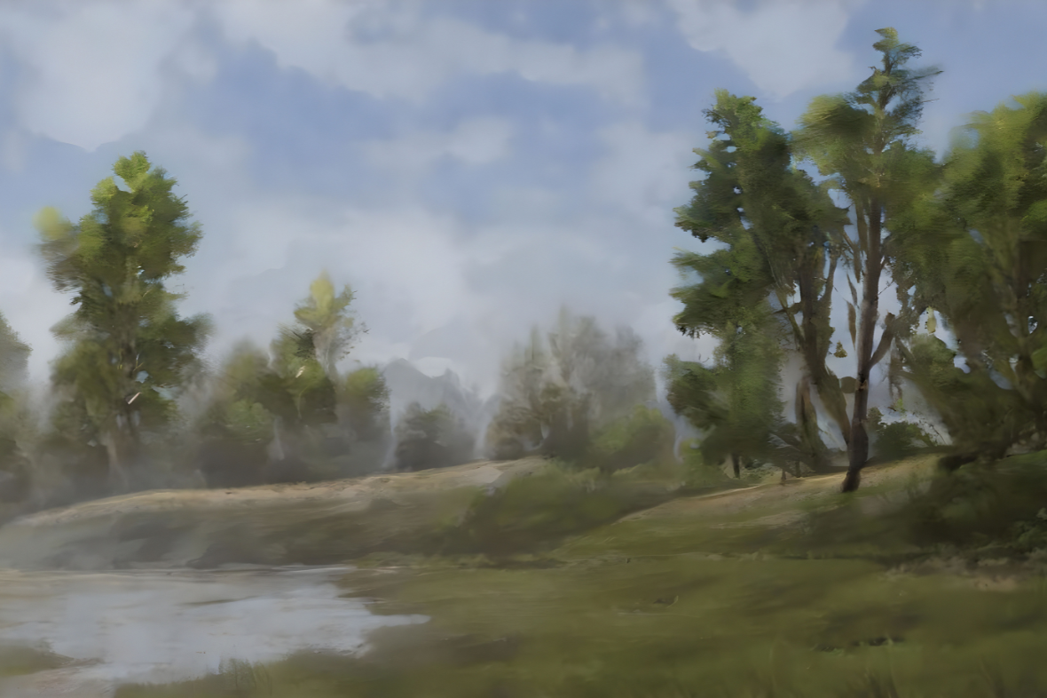 الرسم بالألوان الزيتية